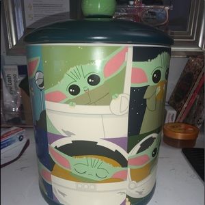 Star wars baby yoda cookie jar